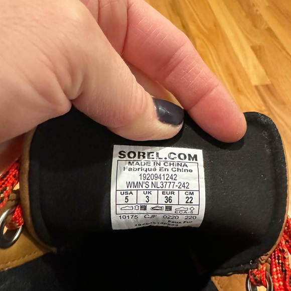 Sorry Lexie Faux Fur Wedge Boots size 5 - Picture 6 of 9